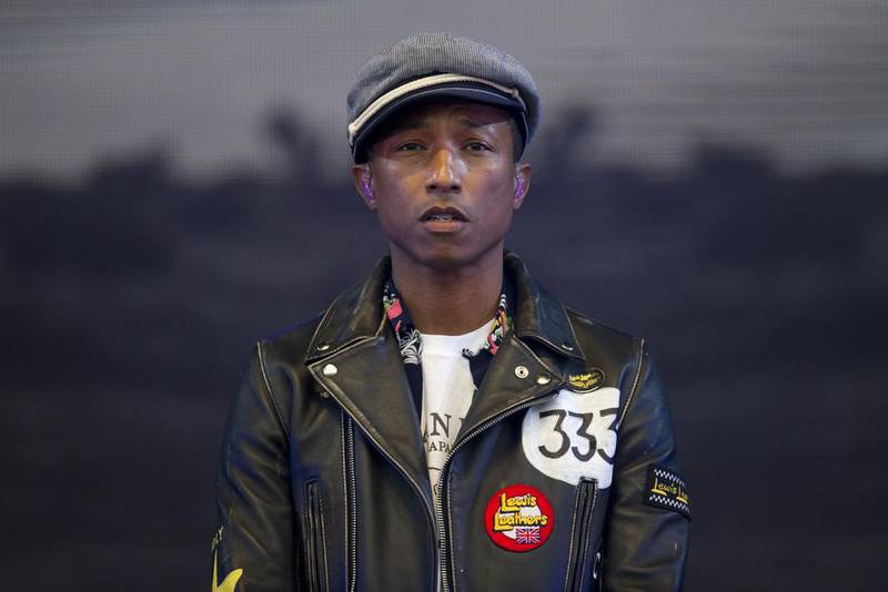 Pharrell Williams dedicated his song Freedom to refugees fleeing to Europe, hailing immigrants’ contributions around the world.   AFP photo