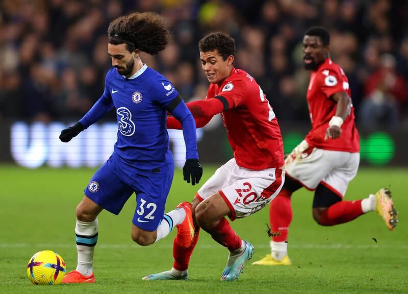 Marc Cucurella - 6, Did well to keep Johnson going wide to make his opportunity in the first half more difficult in a fairly solid defensive display. Getty