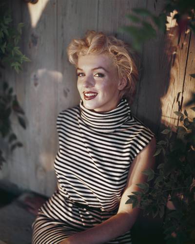 American actress Marilyn Monroe (Norma Jean Mortenson or Norma Jean Baker, 1926 - 1962).   (Photo by Baron/Getty Images)