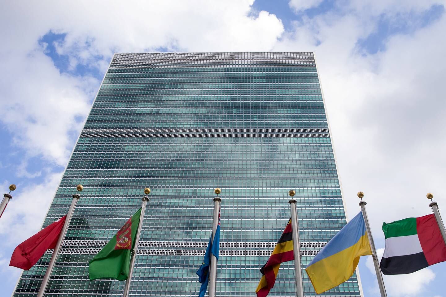 The United Nations Building in New York on Saturday, September 16, 2017. On Tuesday the 72nd Regular Session the UN General Assembly will convene, bringing extra security measures in place. In addition to street closures around UN Headquarters and Trump Tower the NYPD is on heightened awareness and will have a significant presence in light of Friday's detonation of an improvised explosive device on a London Tube.