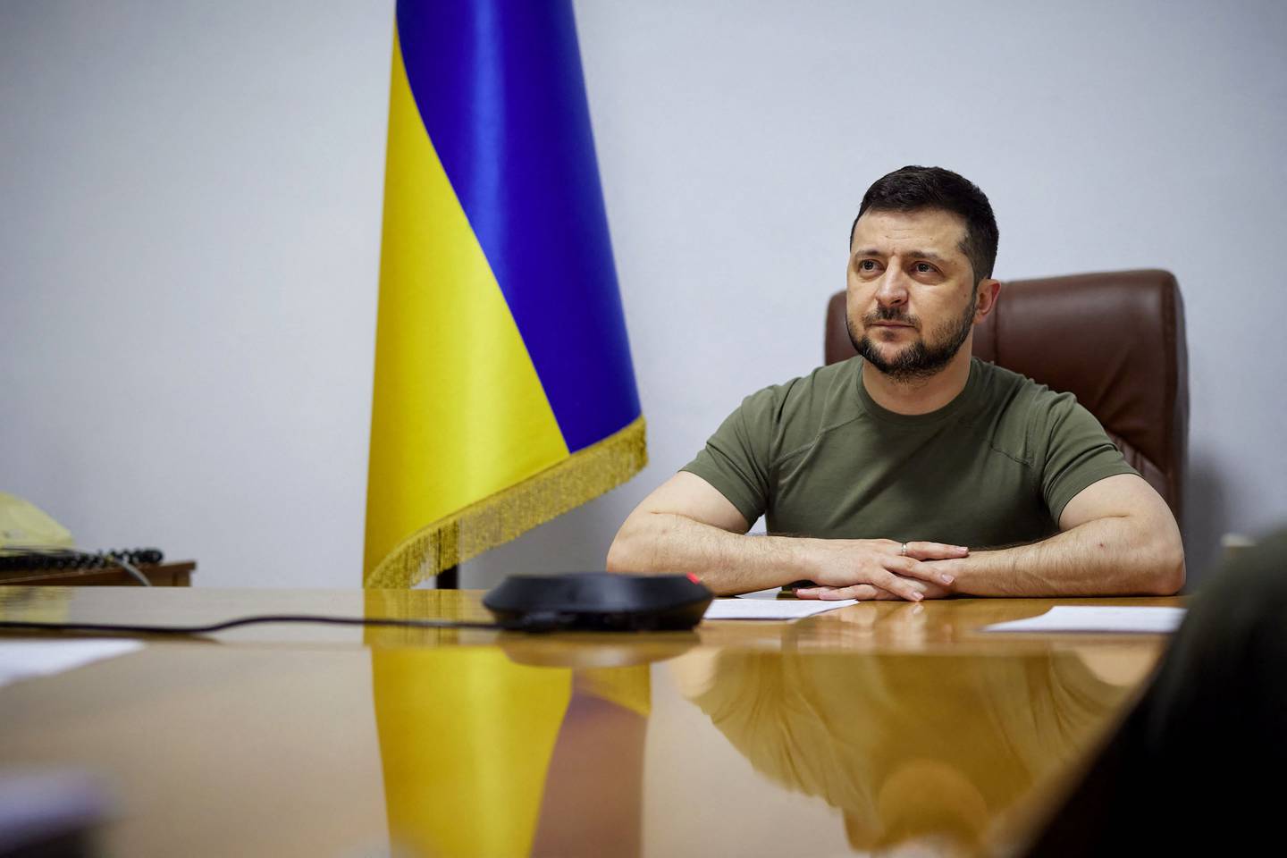 At the beginning of the war Ukrainian President Volodymyr Zelenskyy believed Roman Abramovich could play a key role in peace talks.
Photo: Ukrainian presidential press-service/AFP