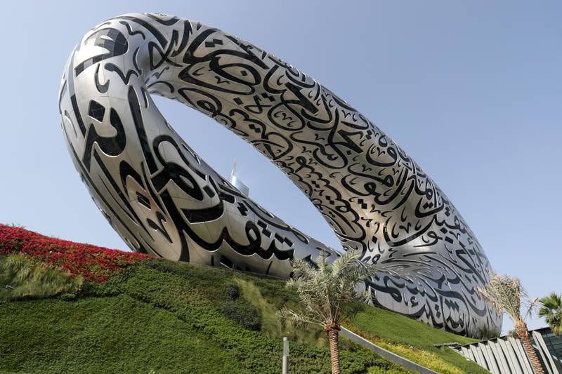 The Museum of the Future in Dubai opened its doors to the public on Wednesday.