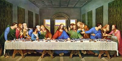 Leonardo da Vinci's 'The Last Supper' depicts the moment Jesus told his Disciples one of them would betray him. Photo: Wikimedia Commons