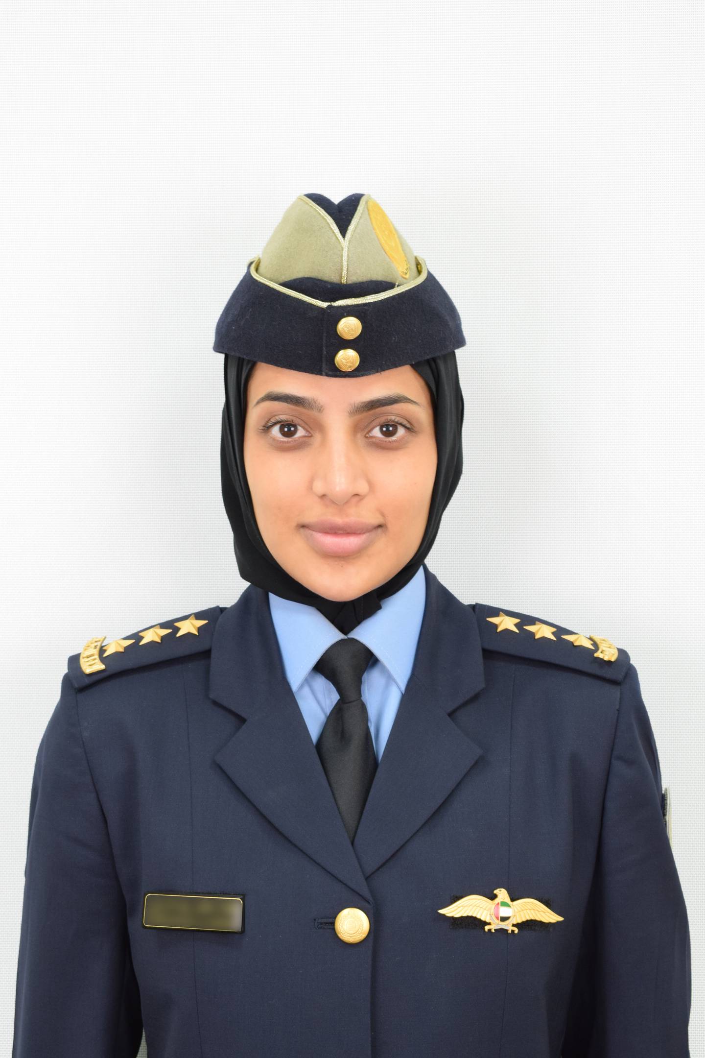 Fatima Al Darmaki never imagined that she would grow up to become a pilot. Photo: Ministry of Defence