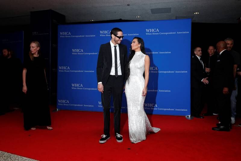 They made their first public appearance as a couple on the red carpet of the annual White House Correspondents' Association Dinner in April. Reuters
