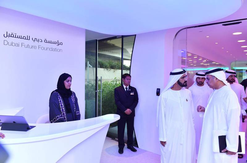 Opening the ‘Office of the Future, Sheikh Mohammed said the UAE had emerged as one of the major incubators of innovation and future technology. Wam