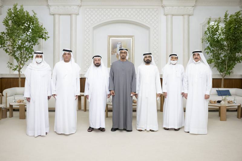 The meeting at Mushrif Palace was chaired by Sheikh Mohammed bin Rashid.