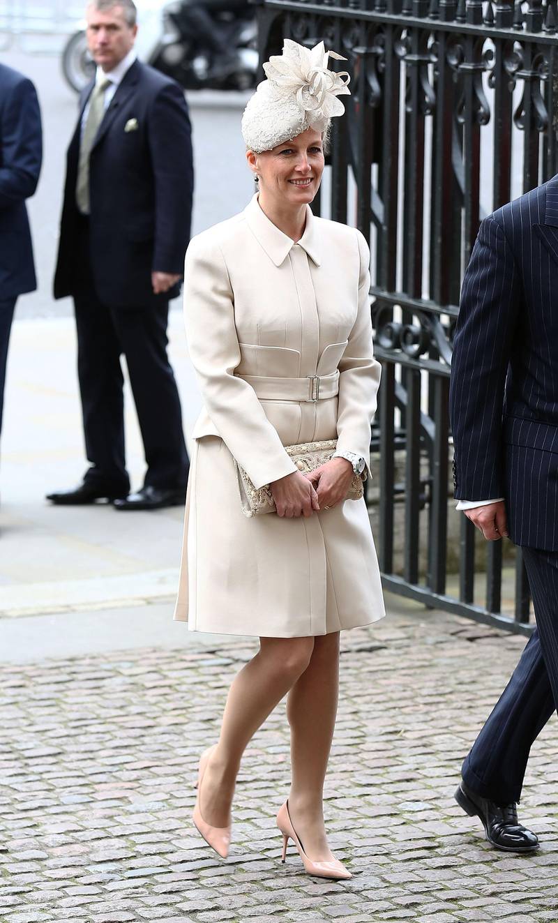LONDON, ENGLAND - MARCH 10:  Sophie, Countess of Wessex attends the Commonwealth day observance service at Westminster Abbey on March 10, 2014 in London, England.  (Photo by Tim P. Whitby/Getty Images)