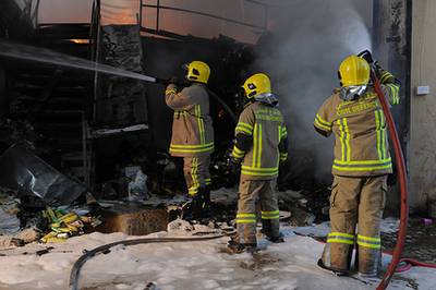 Abu Dhabi authorities have issued thousands of fire safety warnings this year. Photo: Security Media