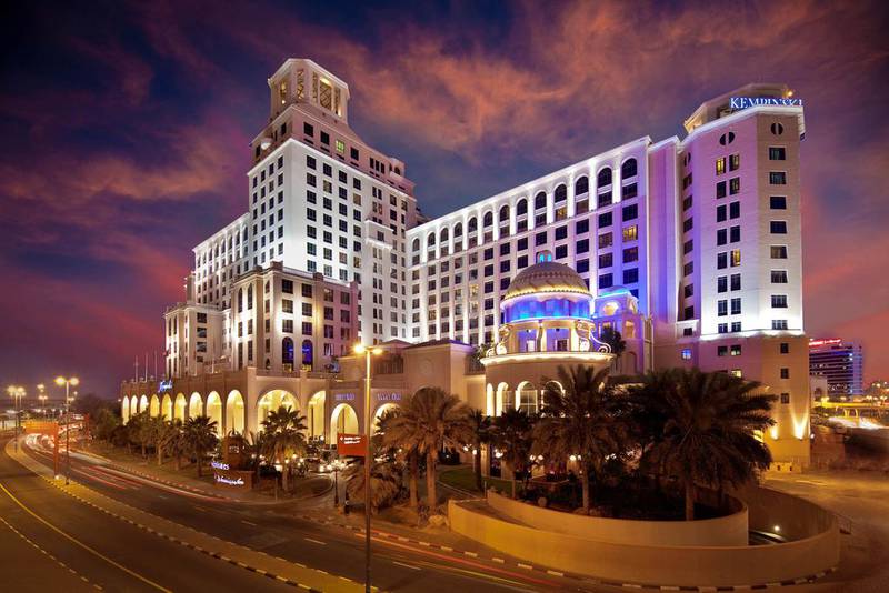 Kempinski Mall of the Emirates in Dubai offers a rate of Dh1,199 for a double room for two people to stay on August 15. Courtesy Kempinski 