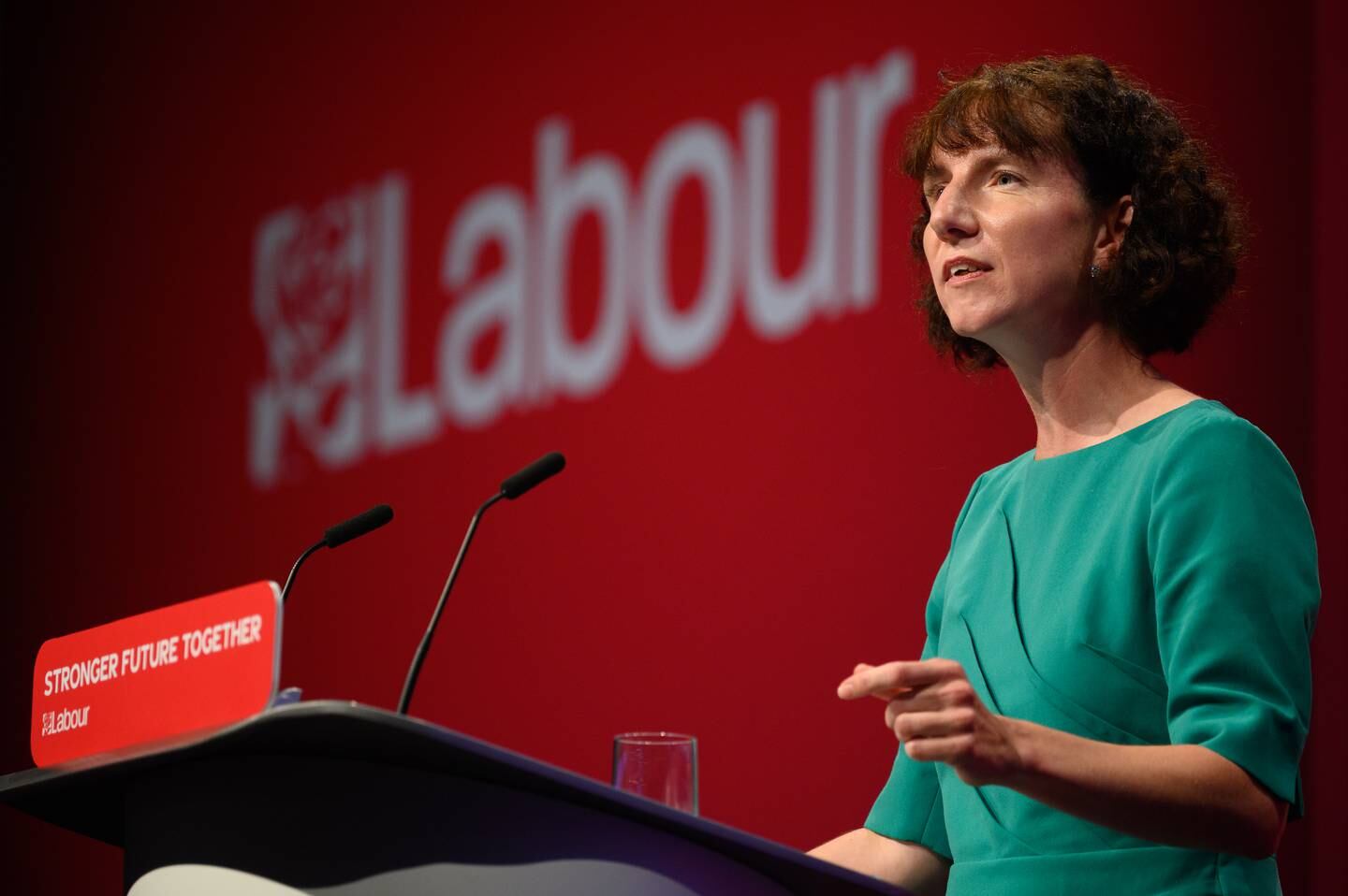 Labour chairwoman Anneliese Dodds said 'there are genuine questions to answer about whether a donation from Sir Ehud to the Conservative Party complied with UK law'. Getty Images