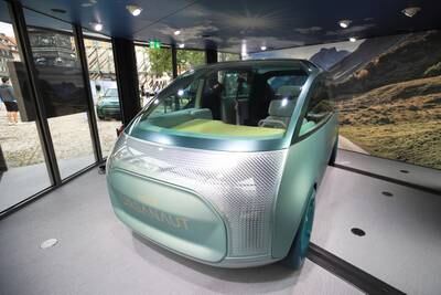 Mini has plans to put its Urbanaut concept into production within five years. Reuters