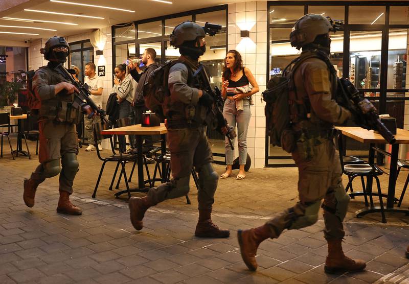 The attacker was hunted down and killed in an exchange of gunfire with Israeli police. AFP