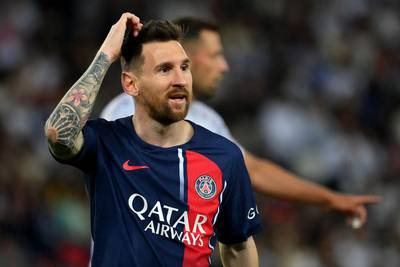 Lionel Messi spent two seasons at Paris Saint-Germain after his shock exit from Barcelona in July 2021. AFP