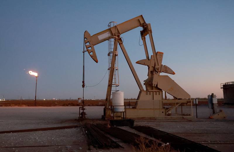 An oil pumpjack in the Permian Basin oil field in Stanton, Texas. Both Brent and WTI posted gains for the week as global oil markets continued to tighten amid supply concerns and improved demand. Getty