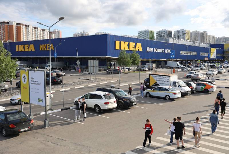 An Ikea store in Khimki, about 18 kilometres north-west of Moscow. Bloomberg