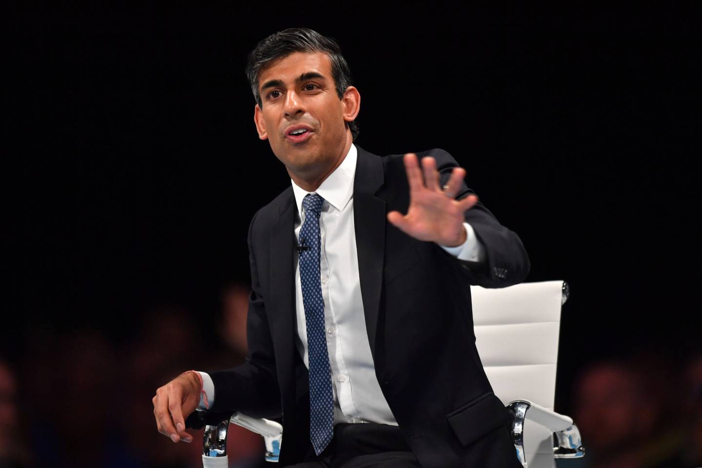 Rishi Sunak touted his own local links as MP for Richmond in North Yorkshire. Bloomberg 
