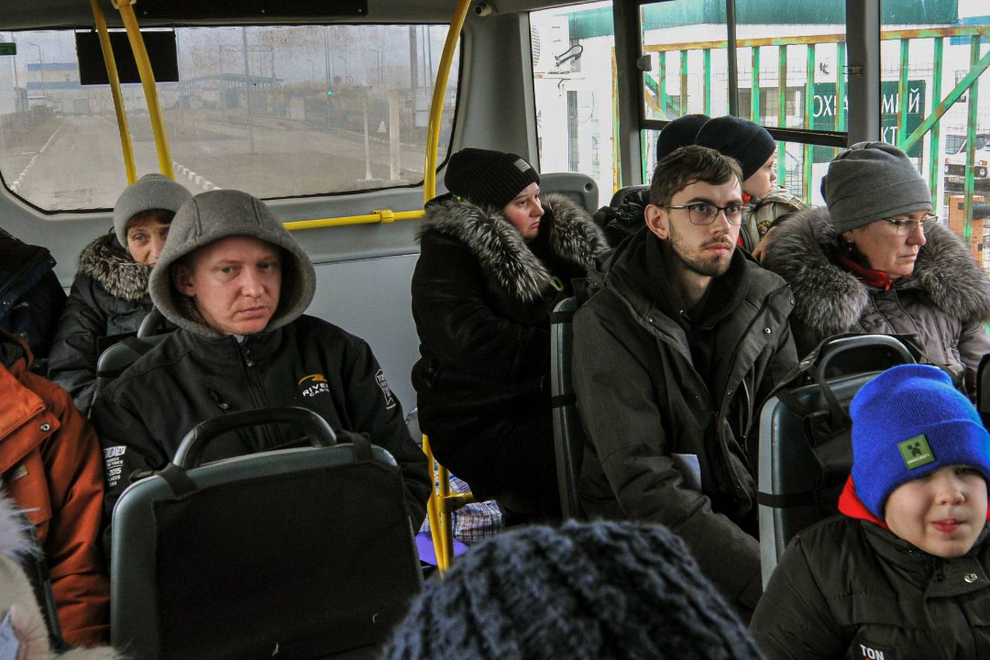 Ukrainians in captured towns around Kyiv escape through corridors