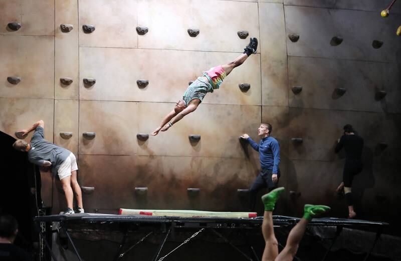 The show will feature a variety of acrobats, from contortionists to aerial strap artists 