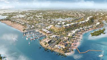 An image that illustrates this article Abu Dhabi unveils new Dh5 billion 'walking and cycling' island