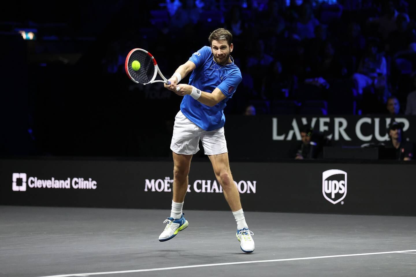 Cameron Norrie was part of Team Europe at the Laver Cup in September, where Roger Federer competed for the final time. Getty