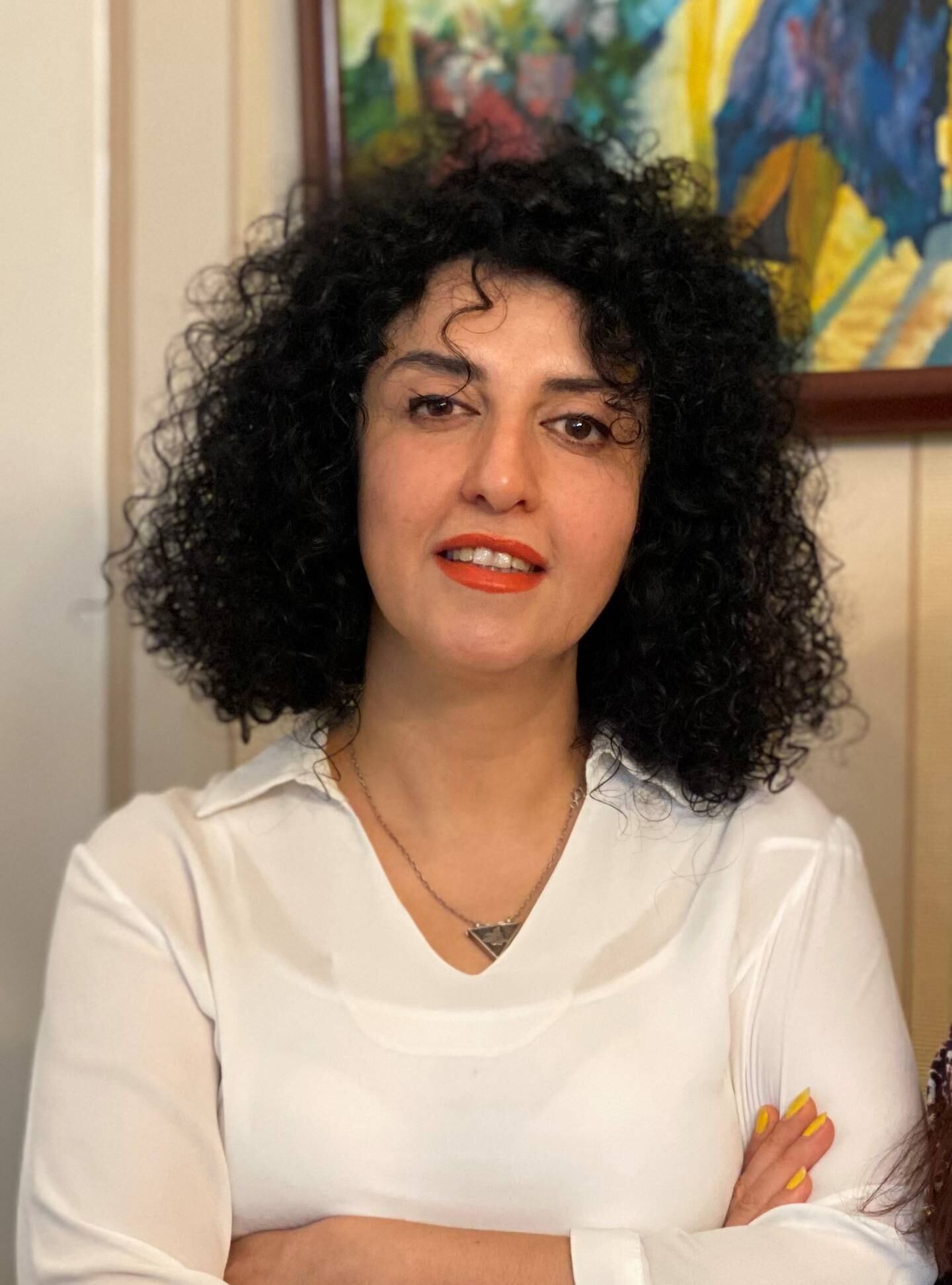 Iranian human rights activist and author Narges Mohammadi. Photo: Narges Mohammadi
