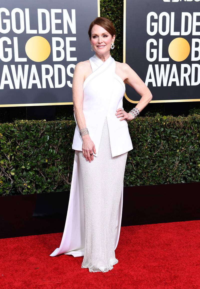 Julianne Moore in Givenchy. Photo: AFP