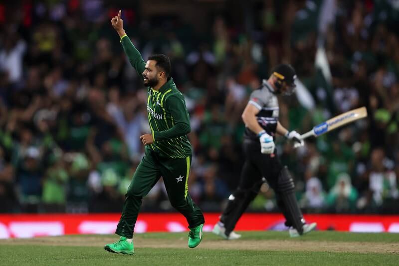 6) Mohammed Nawaz, 6 – Has gradually clawed his way back into the tournament after his horror show on opening night against India. Getty

