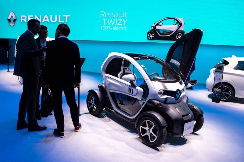 The royal fleet of cars now includes a Renault Twizy. Getty Images