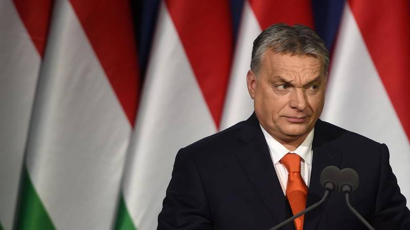 Hungary's president Viktor Orban has dismantled checks and balances, censored the press and intensified a xenophobic campaign / AFP