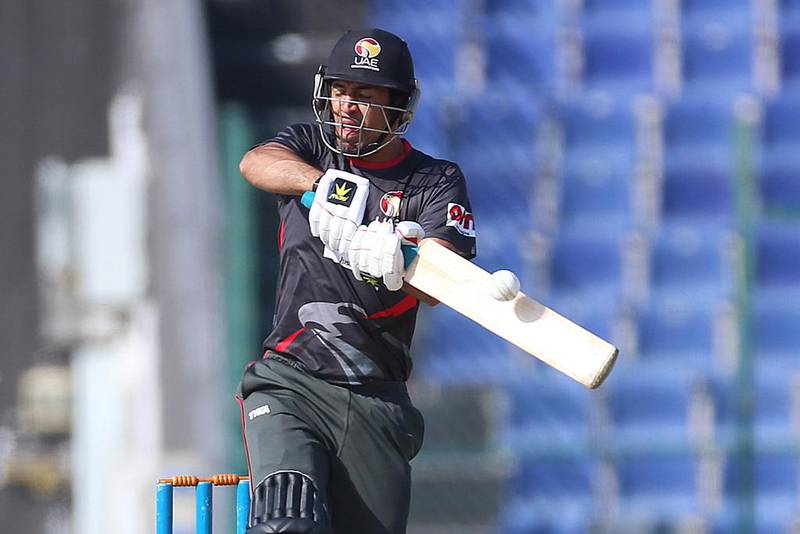 Rohan Mustafa 77 v Afghanistan, 2016, Asia Cup Qualifier - UAE cricket was listing badly after 15 months of abysmal results since the start of the Cricket World Cup. Mustafa’s career, too, had stalled. He asked to be promoted to the top of the order for the first time in the Asia Cup qualifier in Fatullah. He proceeded to raze an Afghanistan attack that included Rashid Khan. He and the UAE team were suddenly reborn. Ravindranath K / The National