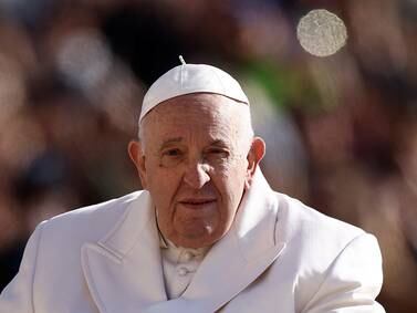 Pope Francis admitted to hospital with lung infection