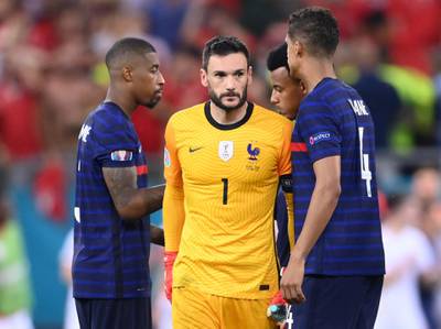 FRANCE RATINGS: Hugo Lloris 7 - A save at a vital stage in the game kept the deficit to a single goal as the Tottenham goalkeeper got a strong hand to Ricardo Rodriguez’s penalty. Couldn’t do much about the other goals. Got a hand to one of the penalties in the shootout but not enough to keep the ball out. Reuters