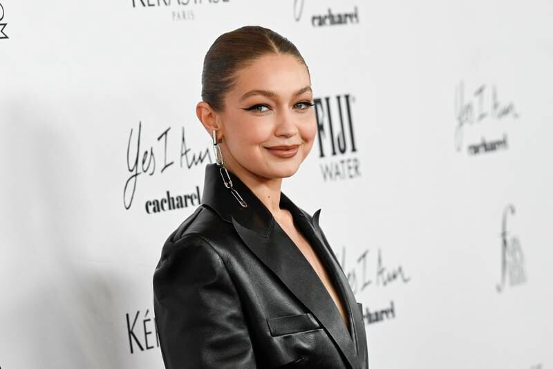 Gigi Hadid has revealed she will be launching her own fashion line. AP