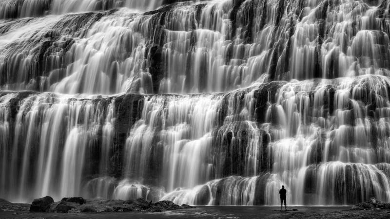 First prize winner of this year's 'Water' category, by Belgian photographer Francois Bogaerts. It shows the Dynjandifoss waterfall in Iceland. Francois Bogaerts