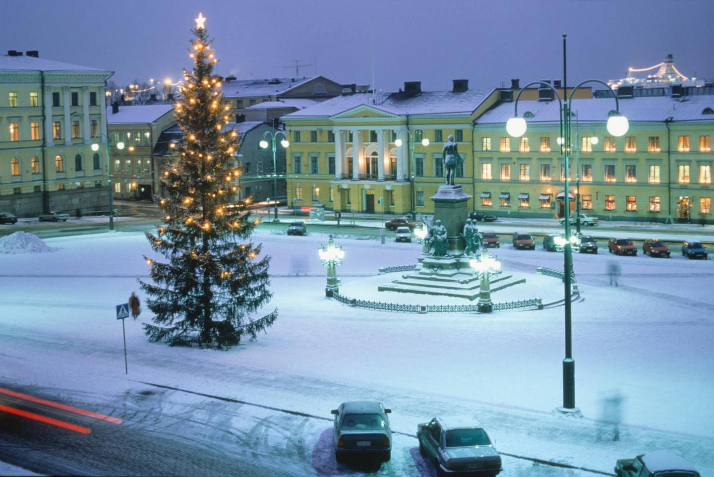 Senate Square in Helsinki. Finland. Courtesy Visit Finland