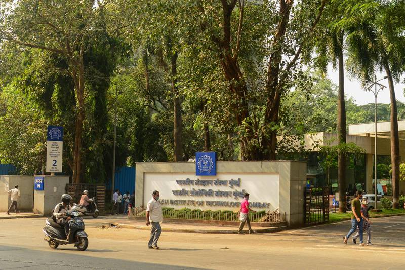 The Indian Institute of Technology campus entrance in Mumbai. The Joint Entrance Examination is the gateway to places in the prestigious IIT colleges. AFP