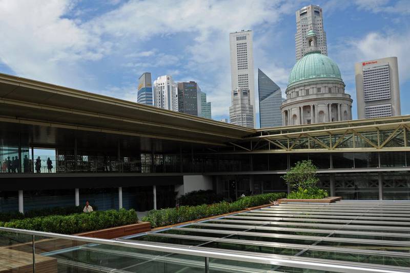 Singapore’s National Gallery. Then Chih Wey / Xinhua Press / Corbis