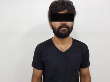 Police released this image of the suspect, a Pakistani former maintenance worker who had done work on his victims' home in the past. Courtesy: Dubai Police