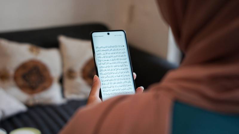 Apps such as Duolingo and Rosetta Stone are tried and tested ways to learn the Arabic language. Photo: Fajrul Islam/The National