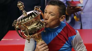 An image that illustrates this article Dettori seals his fourth Dubai World Cup with victory on Country Grammer