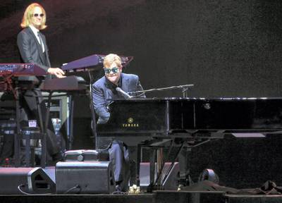 December 8, 2017.  Elton John live at Autism rocks arena.Victor Besa for The NationalACRequested By: James O'Hara