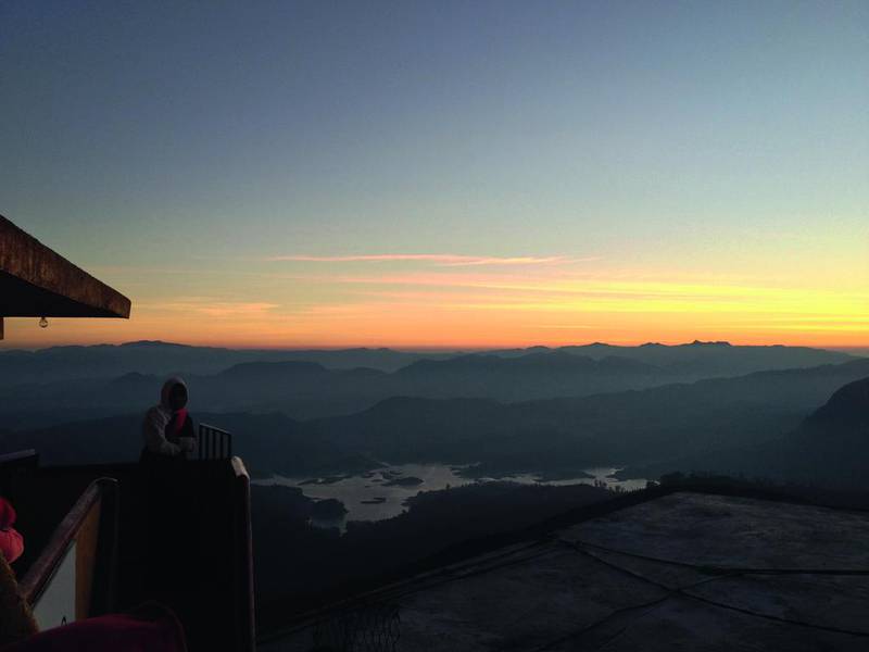 Experiencing sunrise at Adam’s Peak, which is also known as Sri Pada, in Sri Lanka is a spectacular sight, although it does require a 2am start followed by a three-and-a-half hour hike up to the mountain’s 2,243-metre summit. Photo by Ismat Abidi