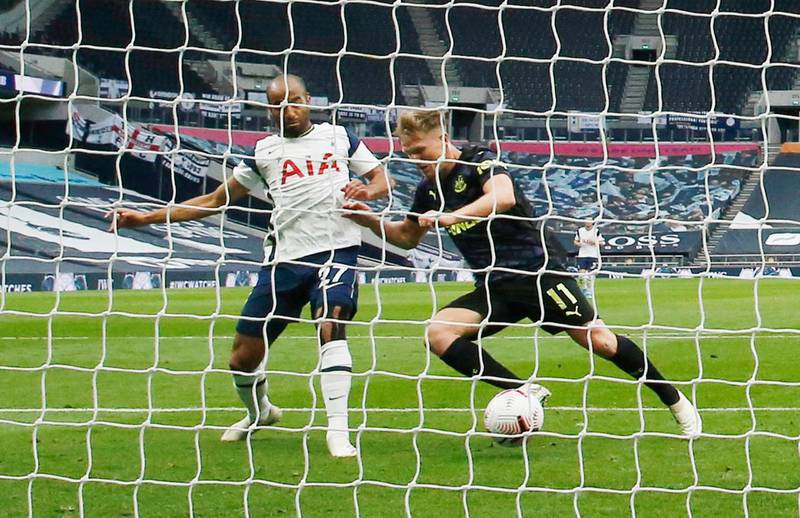 Lucas Moura - 7: A first goal in 22 league matches for the Brazilian who put in his now customary hard-working shift. Reuters