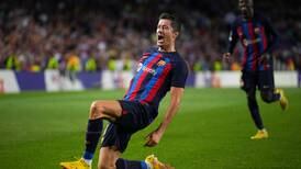 Barcelona new boy Lewandowski battles old Bayern Munich partner Muller