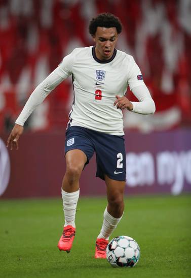 Trent Alexander-Arnold has won 12 caps for England, scoring one goal. PA