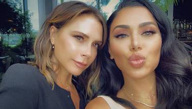 Victoria Beckham and Dubai-based beauty mogul Huda Kattan took a selfie together that gathered almost 90,000 likes on Huda's personal Instagram account, and more than 270,000 likes on her Huda Beauty account. Photo: Instagram 
