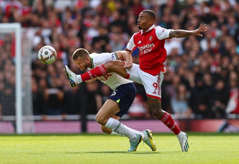 Eric Dier - 5, A brave header when it appeared that Arsenal might break forward and made some important interventions. Completely fooled when Xhaka took the ball from Martinelli. Booked for pulling back Nketiah in the final moments.

Reuters