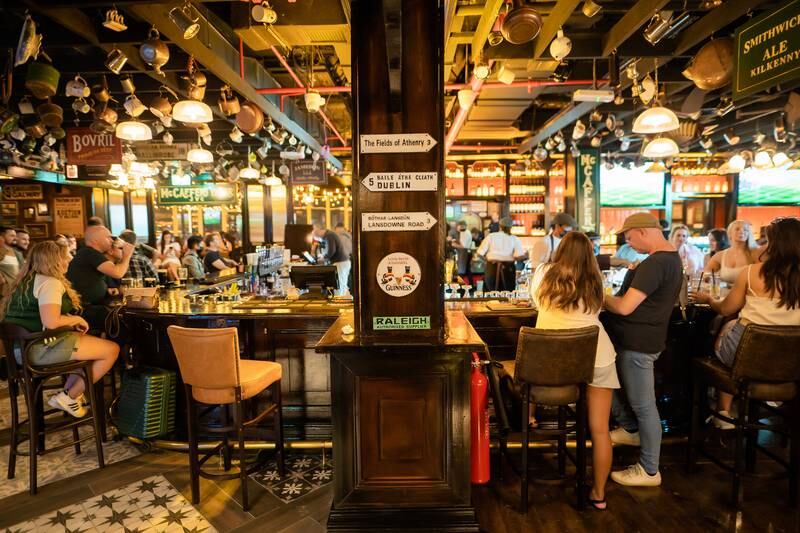 McCafferty's is a traditional Irish pub that has recently opened at Circle Mall, JVC. Photo: McCafferty's