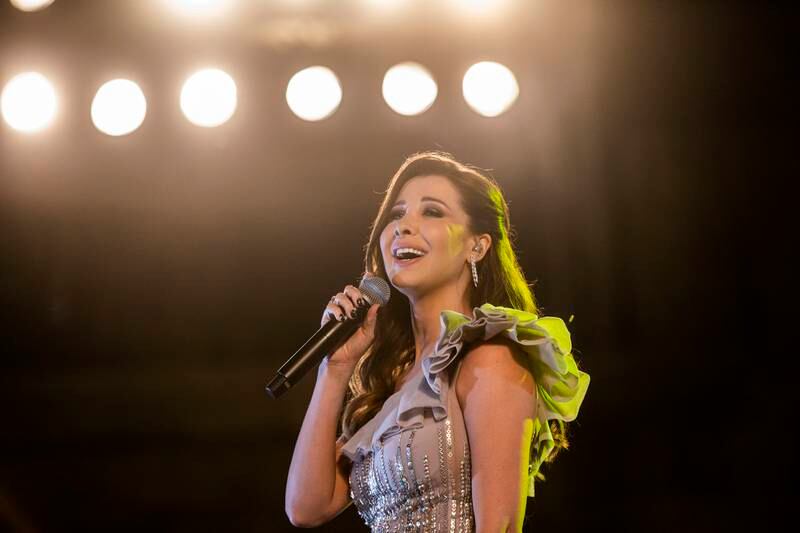 Lebanese singer Nancy Ajram is collaborating with DJ Marshmello on new song 'Sah Sah'. EPA